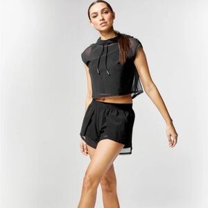 Michi Mesh Drive Hoodie Size small